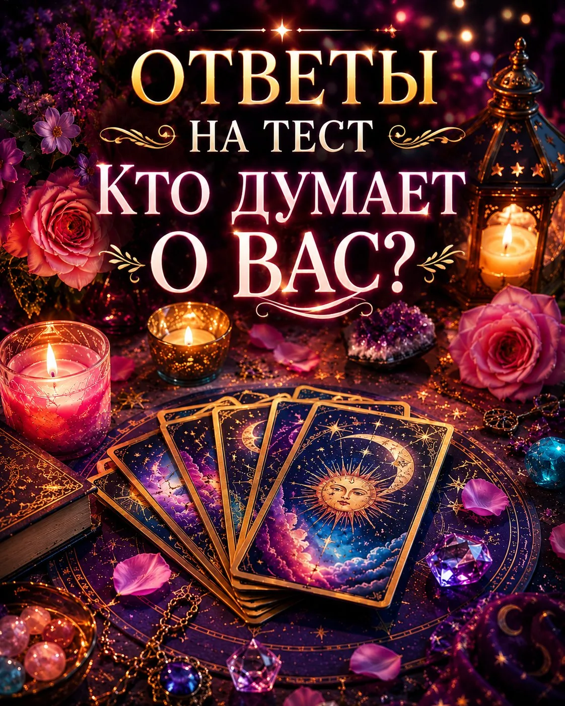 💭Ответы на тест: КТО ДУМАЕТ О ВАС?