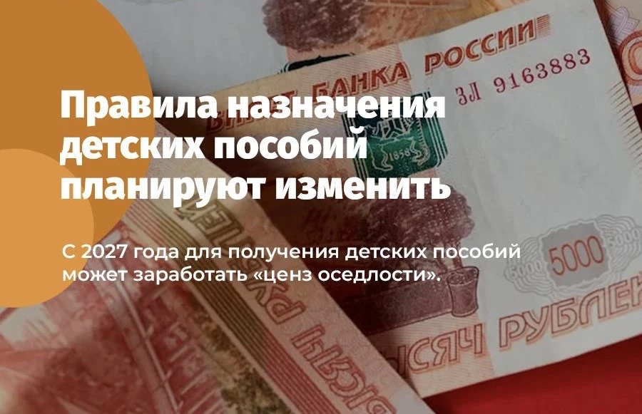 Правила назначения детских пособий планируют изменить