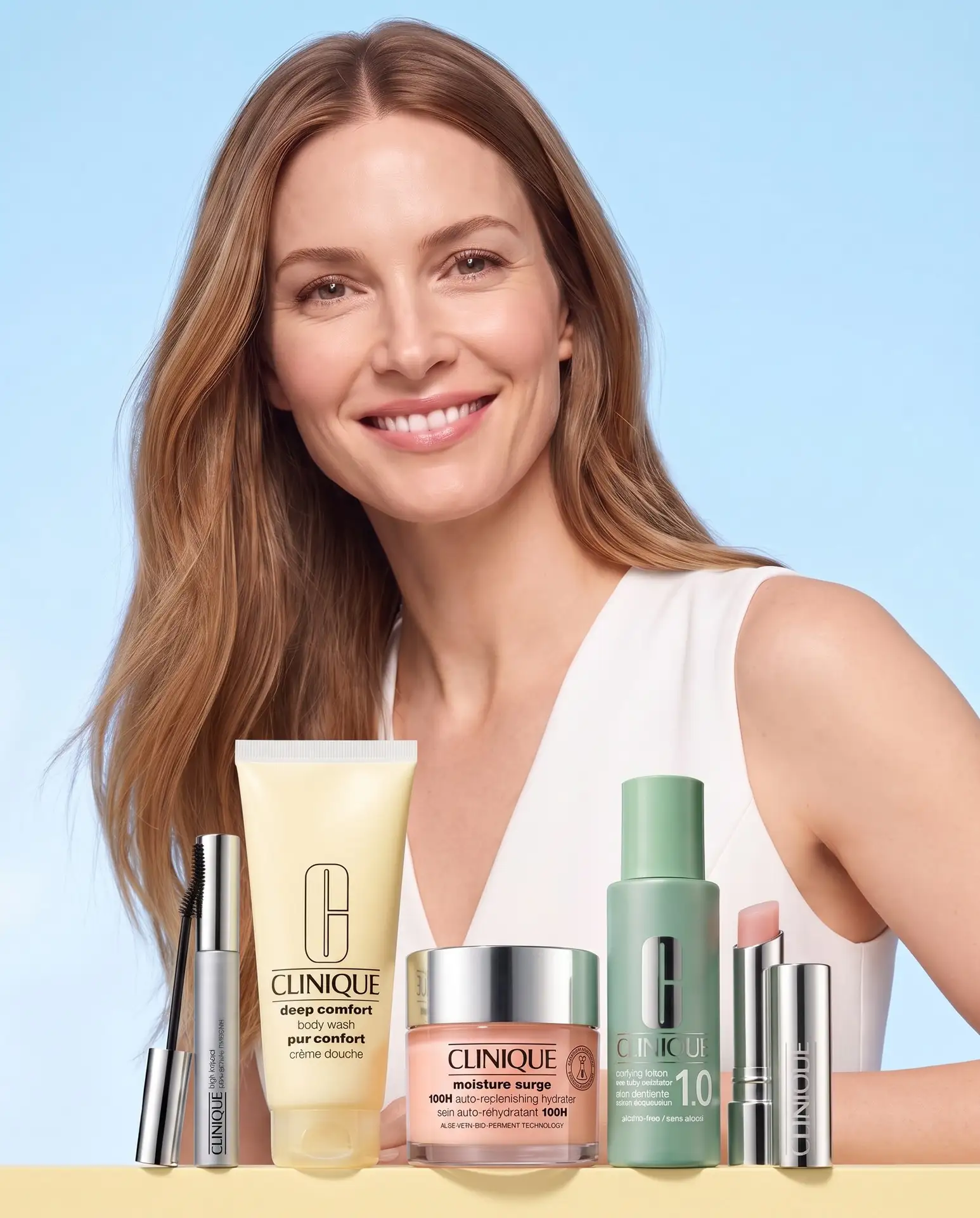 Набор бестселлеров в подарок при покупке CLINIQUE! 

При покупке марки CLINIQUE на сумму от 10 000 ₽