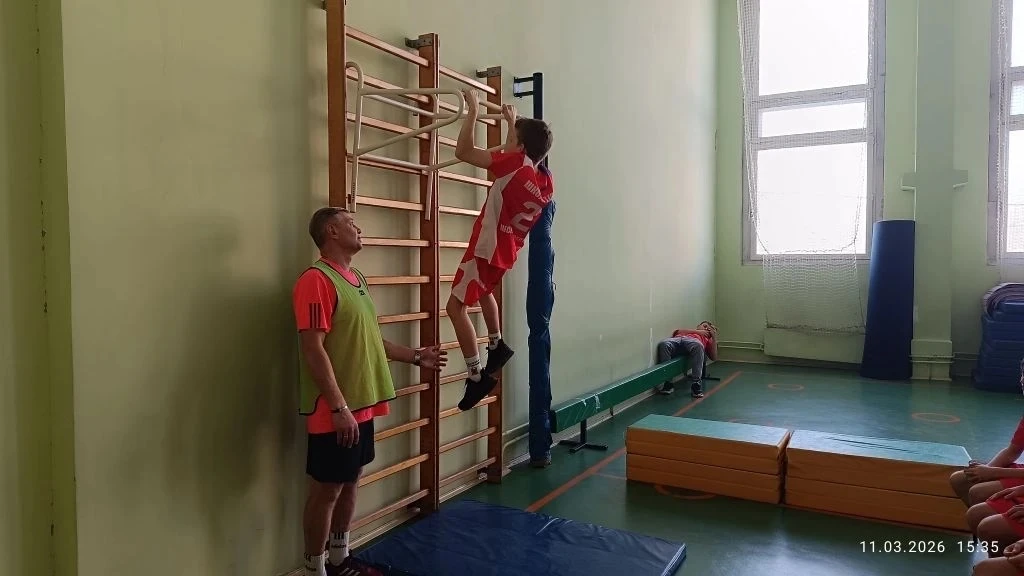 Президентские состязания!   🔥11 марта юные спортсмены из 5️⃣«А» класса приняли участие в "Президентс