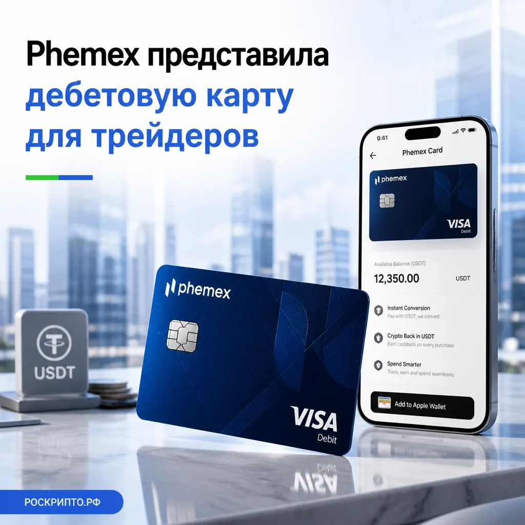 📊 Phemex представила дебетовую карту для трейдеров