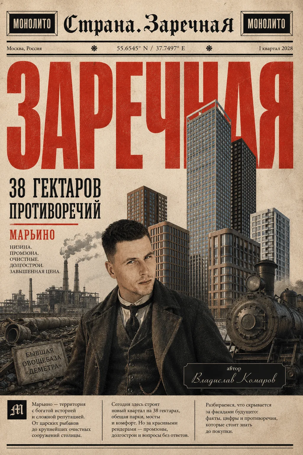 ЖК «Страна.Заречная», пересечение Марьино | Печатники | Курьяново → Перерва
