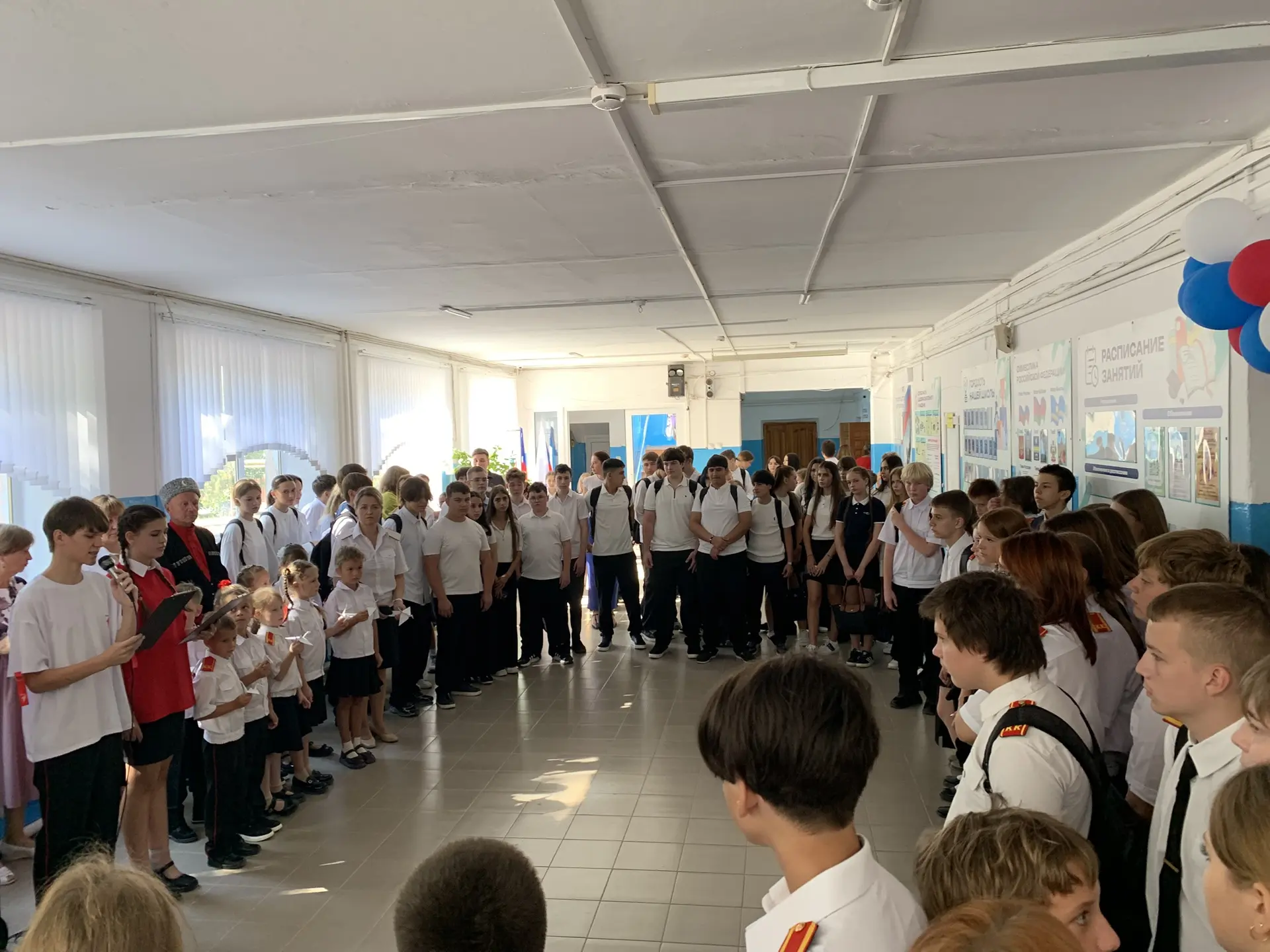 🕊Сегодня в нашей школе прошла Акция памяти жертв терроризма и минута молчания, посвяще...