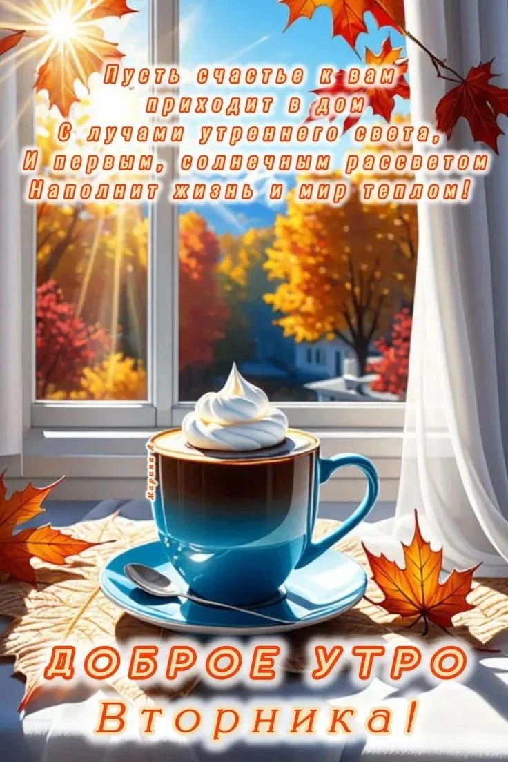 🥰 Ставьте реакции и делитесь открыткой с близкими ❤️