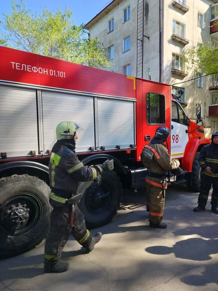 Сегодня в нашем учреждении прошли учебные пожарные учения! 🔥👩‍🚒
