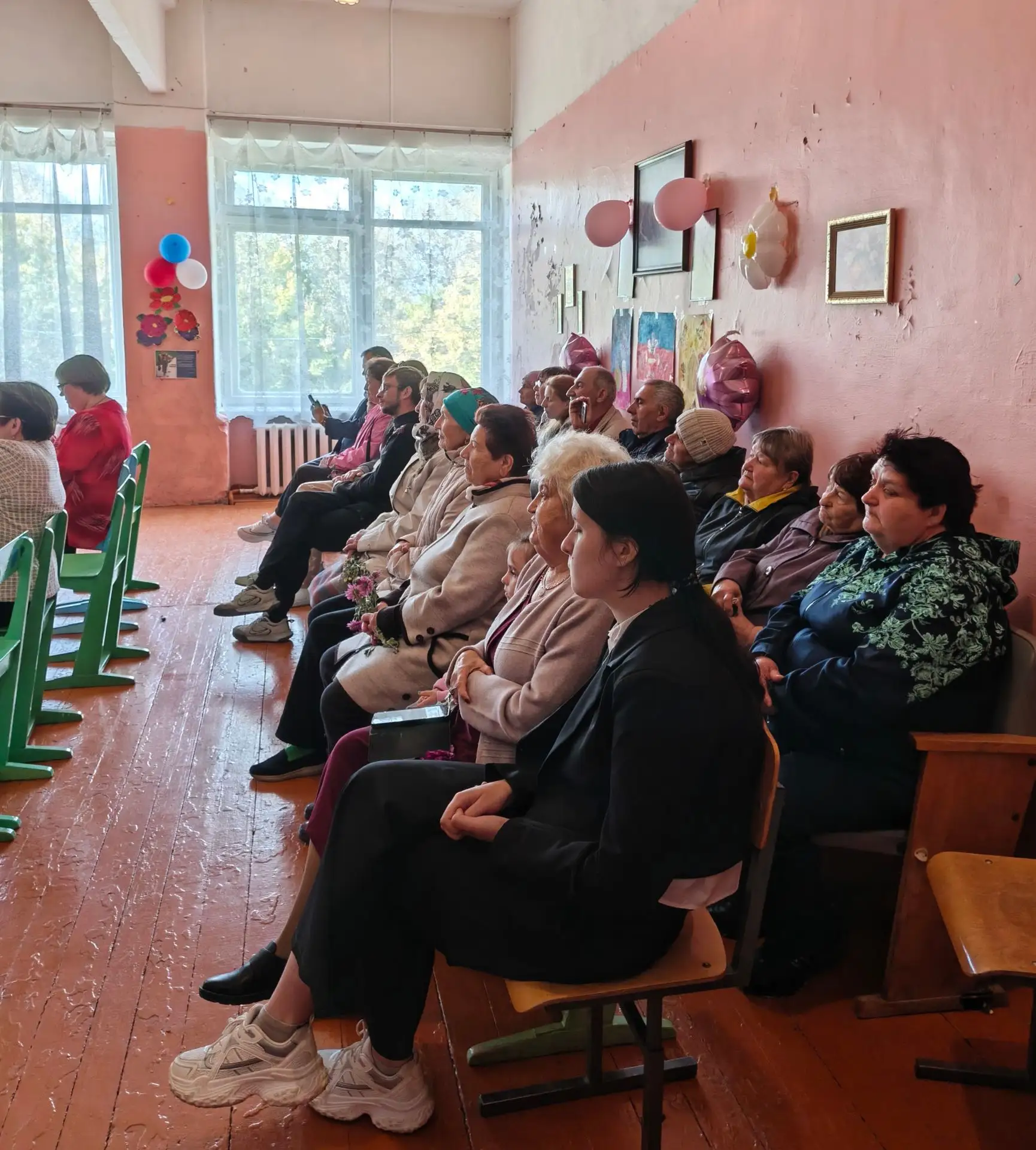💥Сегодня  в стенах школы в п. Гимово  состоялось по – настоющему теплое и душевное соб...