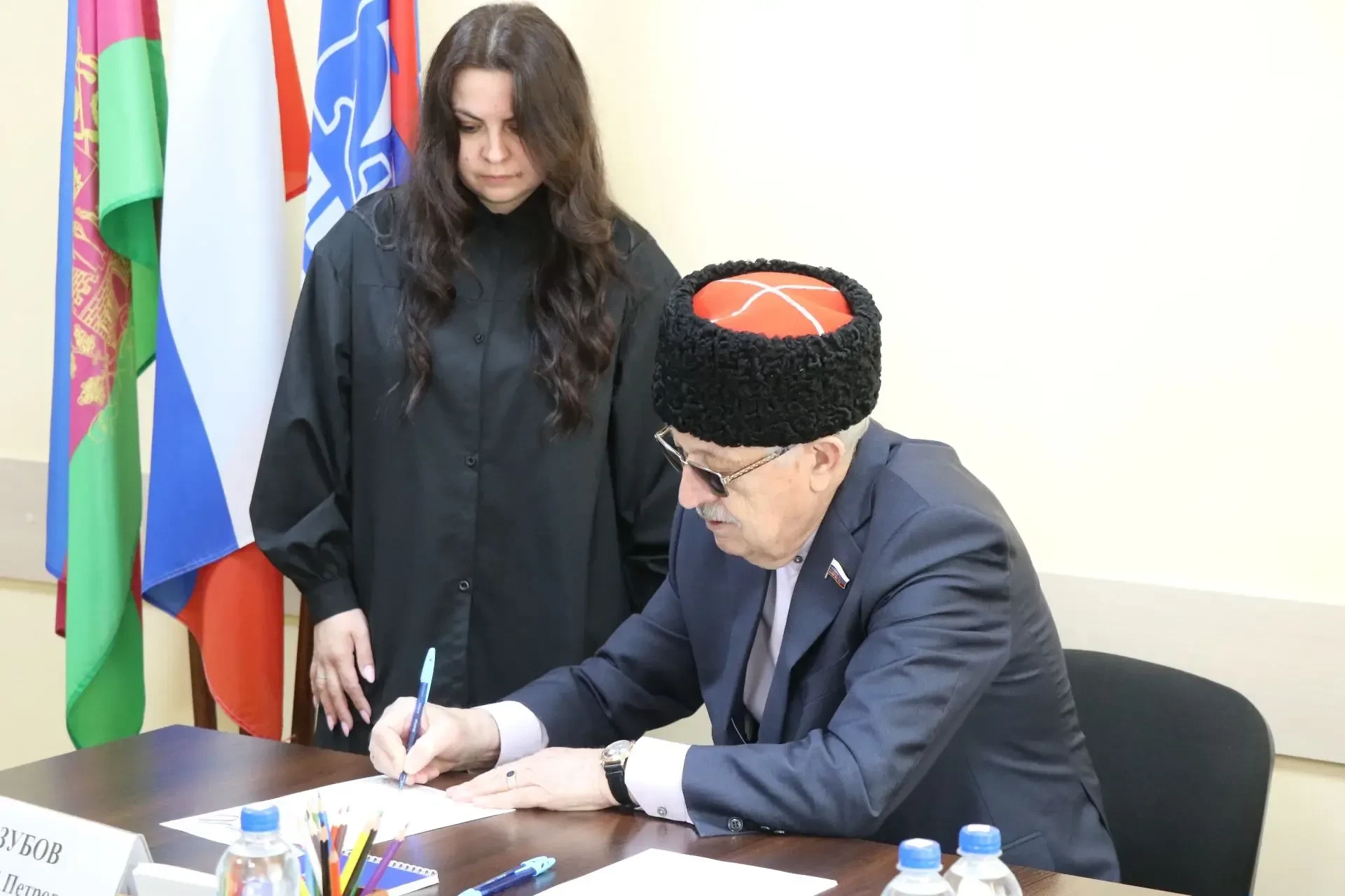 ✅ Депутат Госдумы Алексей Петрович Езубов провёл личный приём граждан Кореновского района
