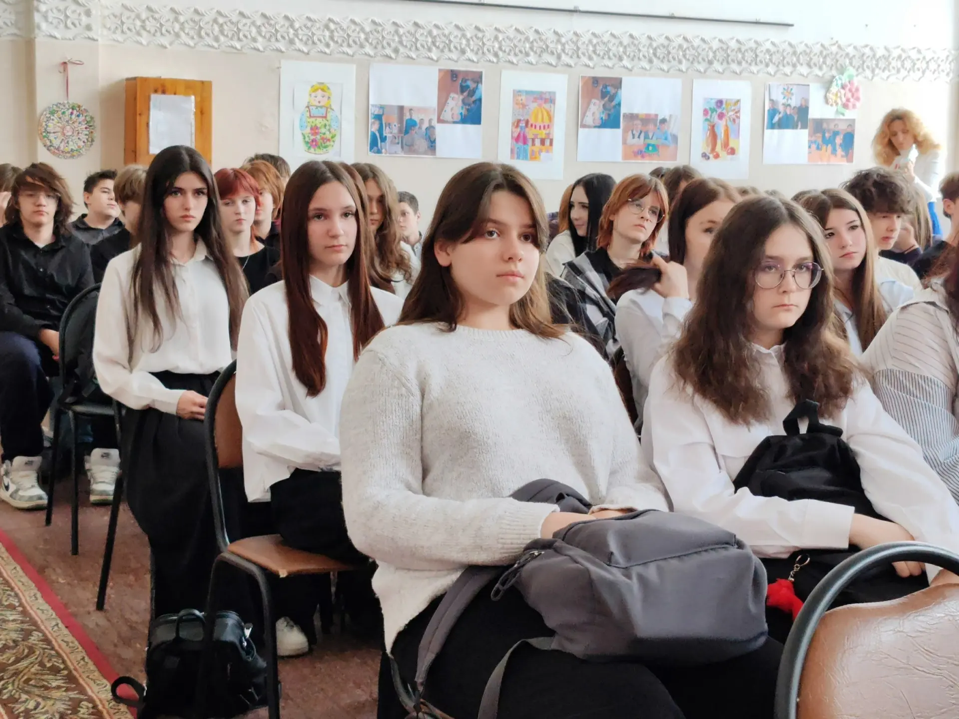 ✅ Сегодня в нашей школе состоялась важная встреча с инспектором по делам несовершеннолетних ОП3, май