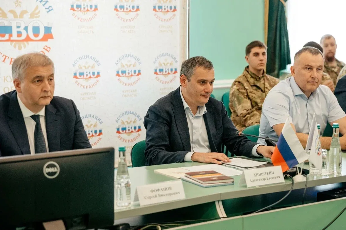 💪🏻 Накануне Дня солидарности в борьбе с терроризмом встретился с Ассоциацией ветерано...