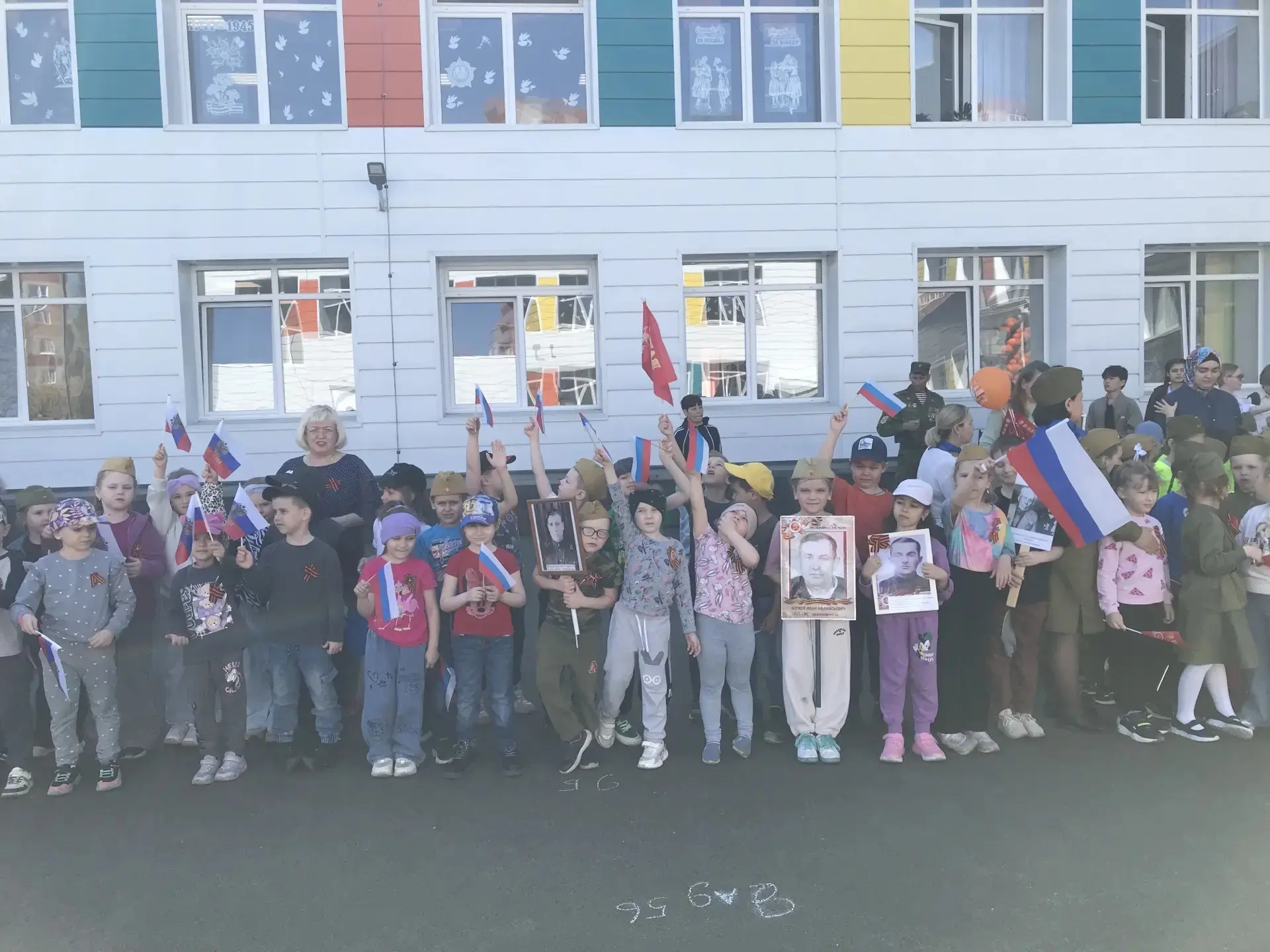 🎖 Наши ребята — в строю «Бессмертного полка»! 🎖