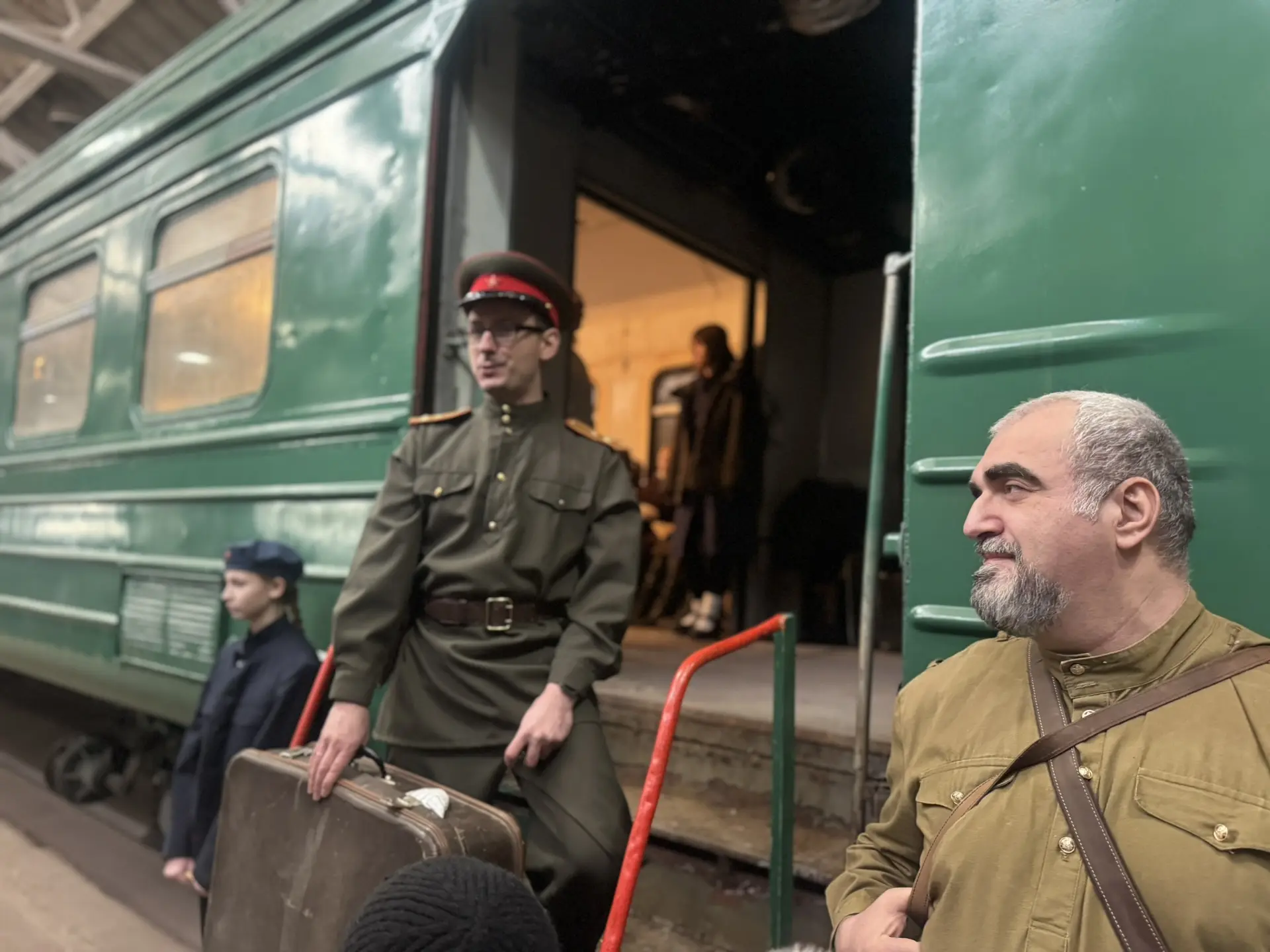 ПАМЯТИ И МУЖЕСТВУ ЛЕНИНГРАДЦЕВ  Сегодня в Красноярске состоялась уникальная историческая реконструкц