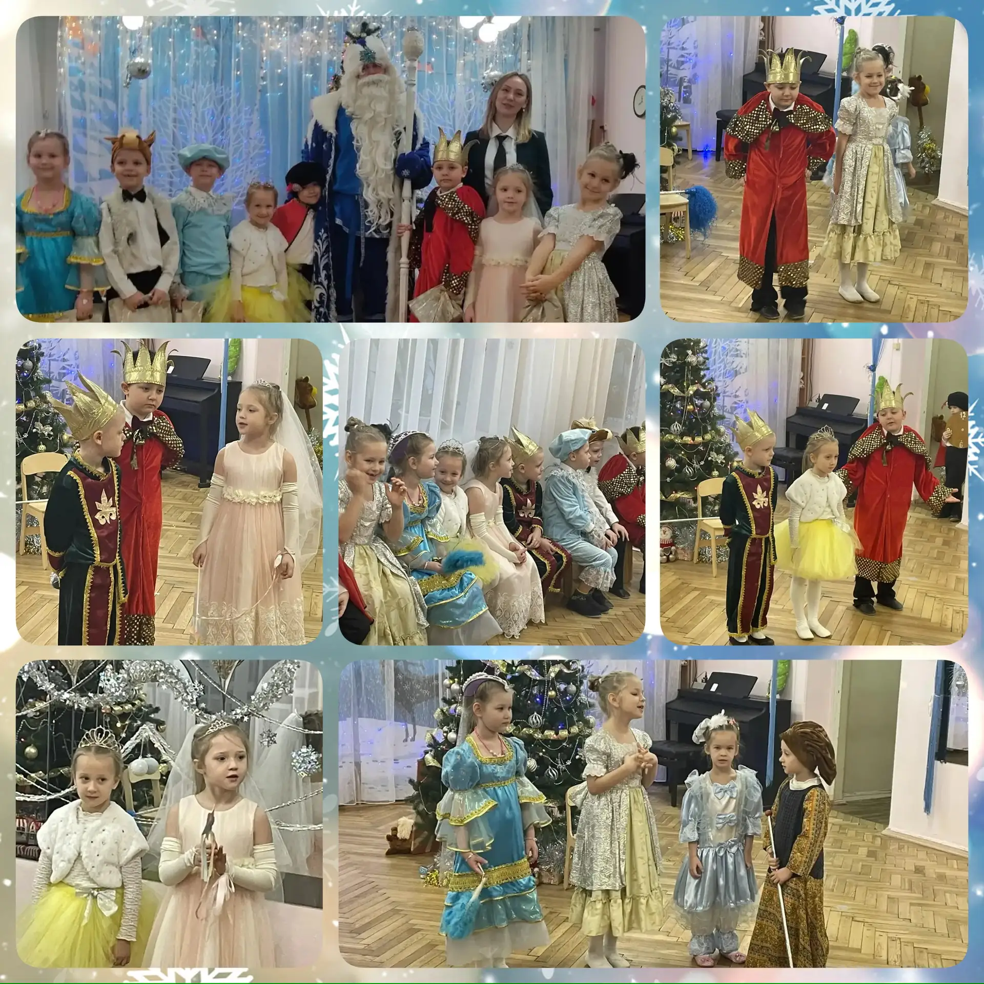 Новогодняя сказка - «Золушка» от ребят из подготовительной группы✨❄️🎄