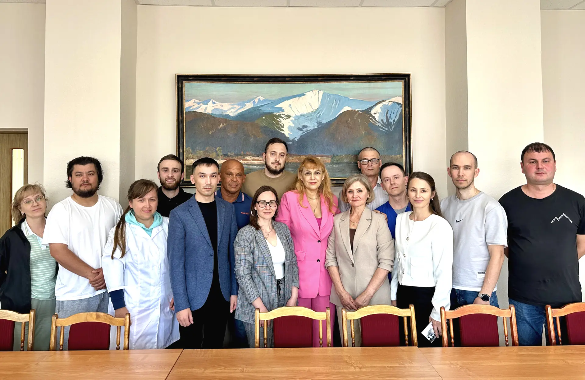 В Институте усовершенствования врачей завершился курс профессиональной переподготовки д...