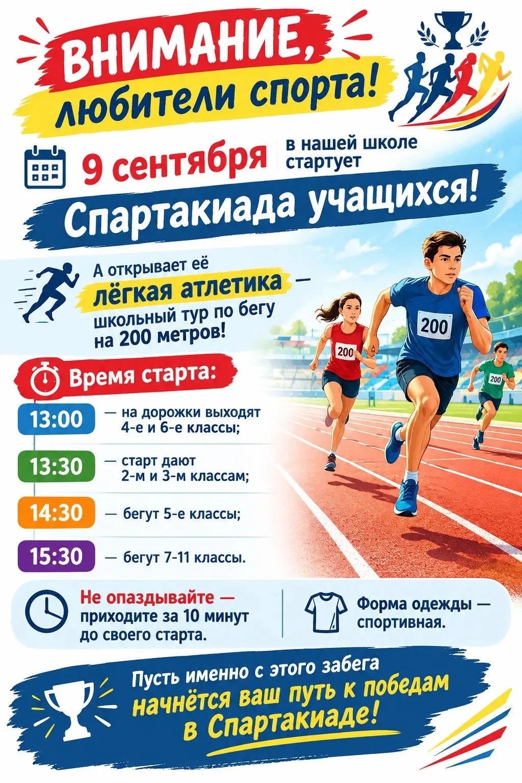 Внимание, любители спорта!