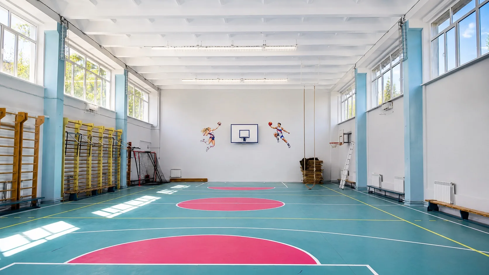 🏀 Продолжаем подготовку к новому учебному году!