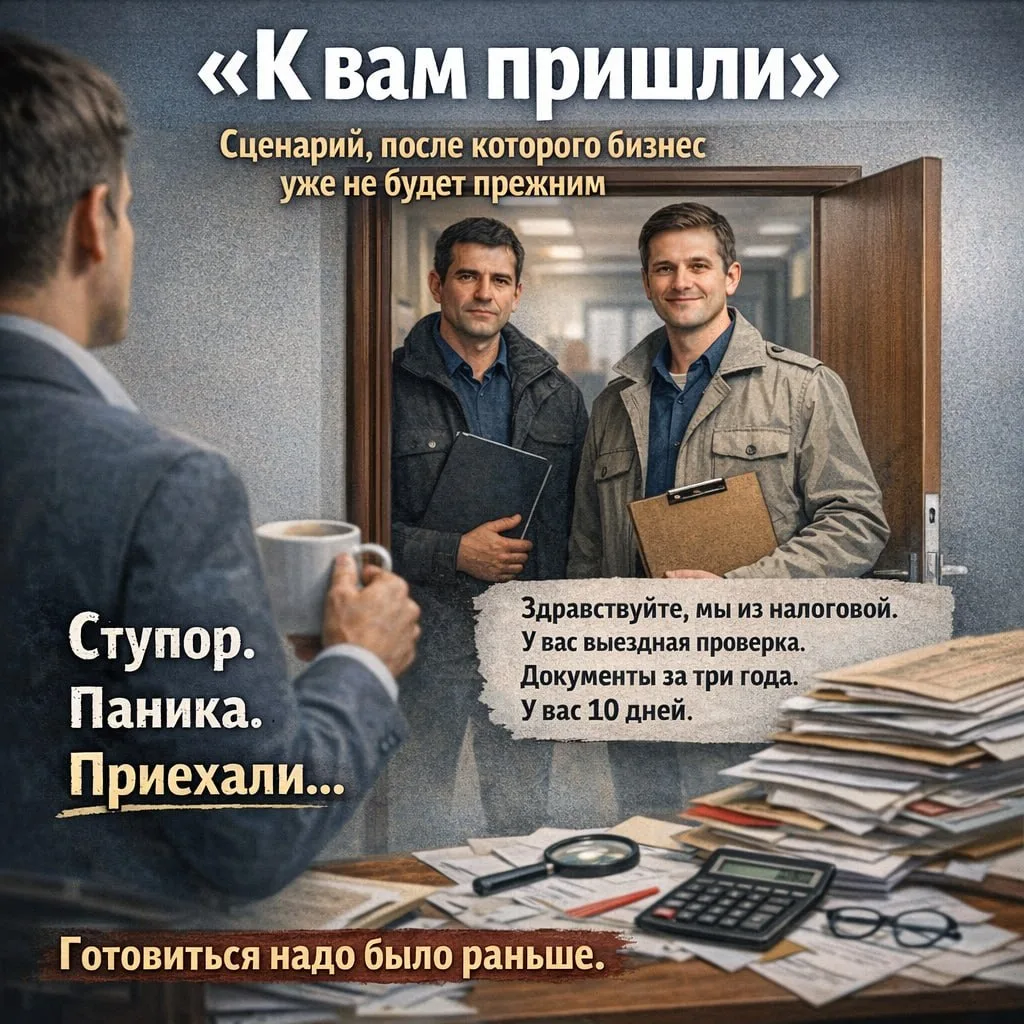«К вам пришли»: сценарий, после которого бизнес уже не будет прежним