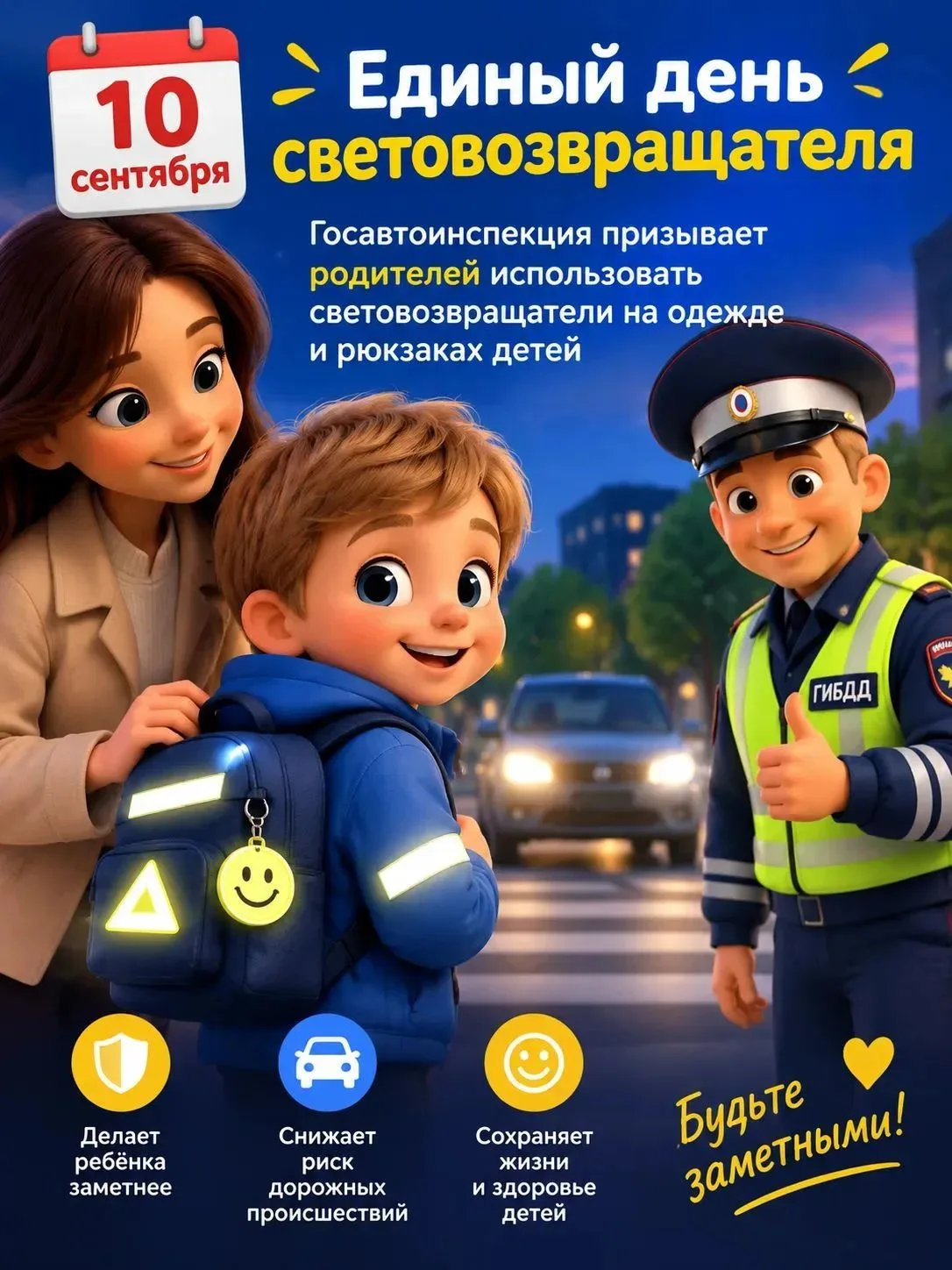 🎒 Безопасность начинается с малого!