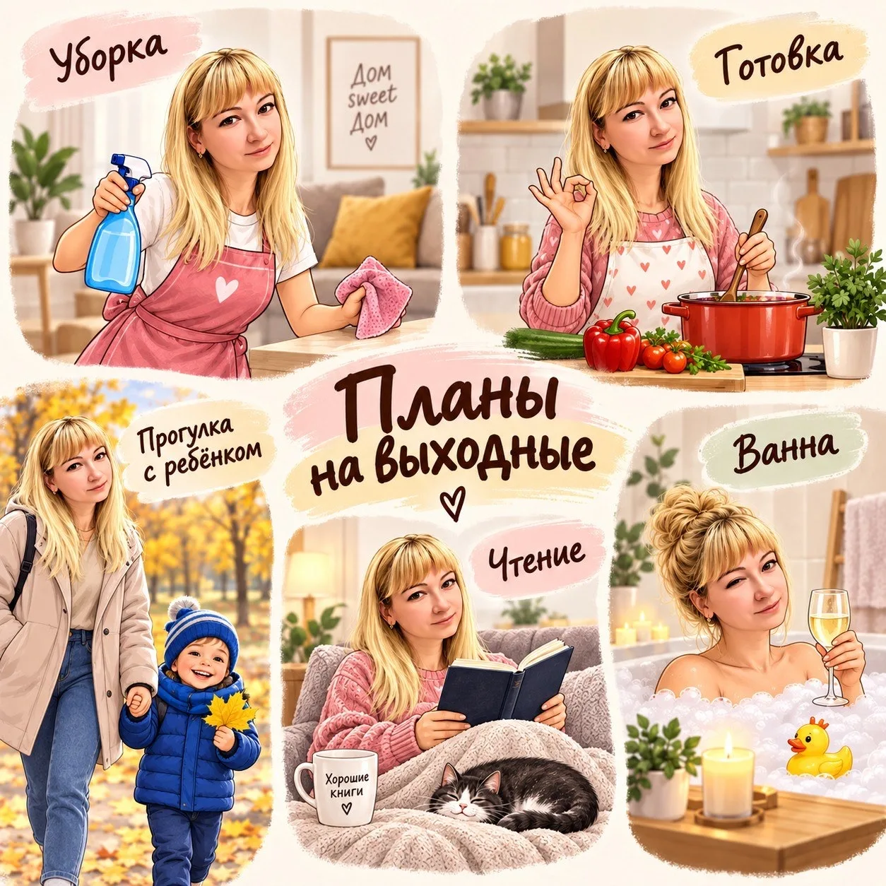 Коротко о моих выходных🙈