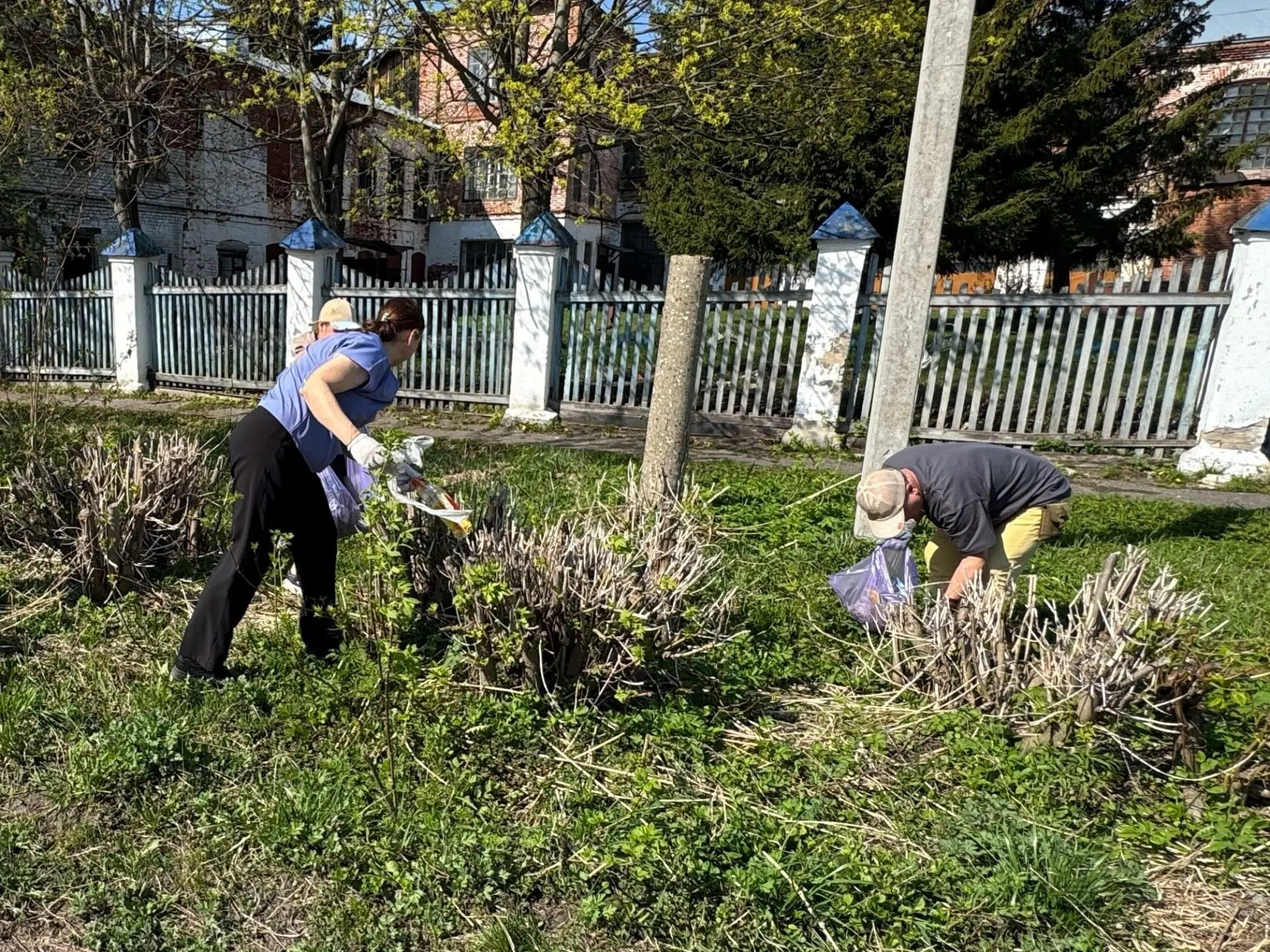 🌿 В Вязниках  прошел традиционный субботник.  Накануне трудовые коллективы и активные жители убирали
