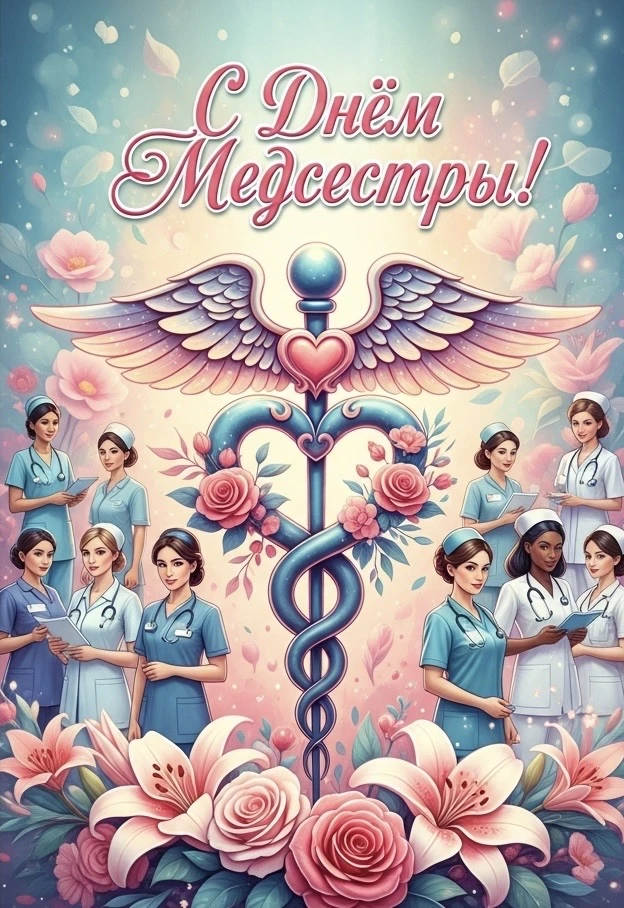 💐Сегодня, 12 мая, мы отмечаем Международный день медицинской сестры - день, когда мир ...