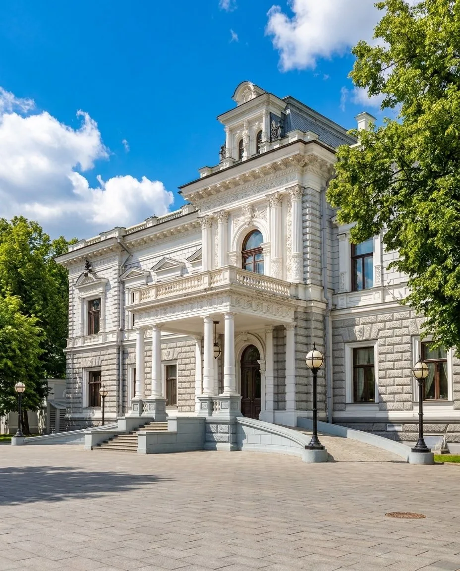 🏰 Сказочная неоготика от юного Шехтеля: усадьба Харитоненко