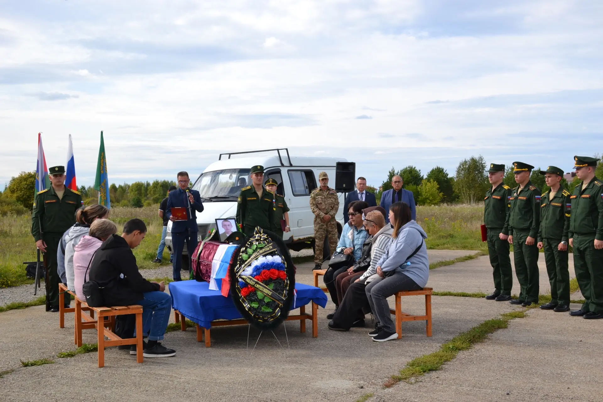 Сегодня в Вагайском округе простились с Ревягиным Раифом Константиновичем 🙏🏼