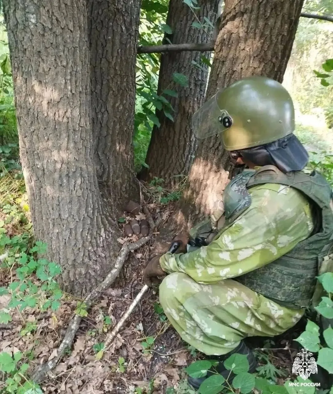💥На улице Пирогова в Старом Осколе обнаружены снаряды времён ВОВ