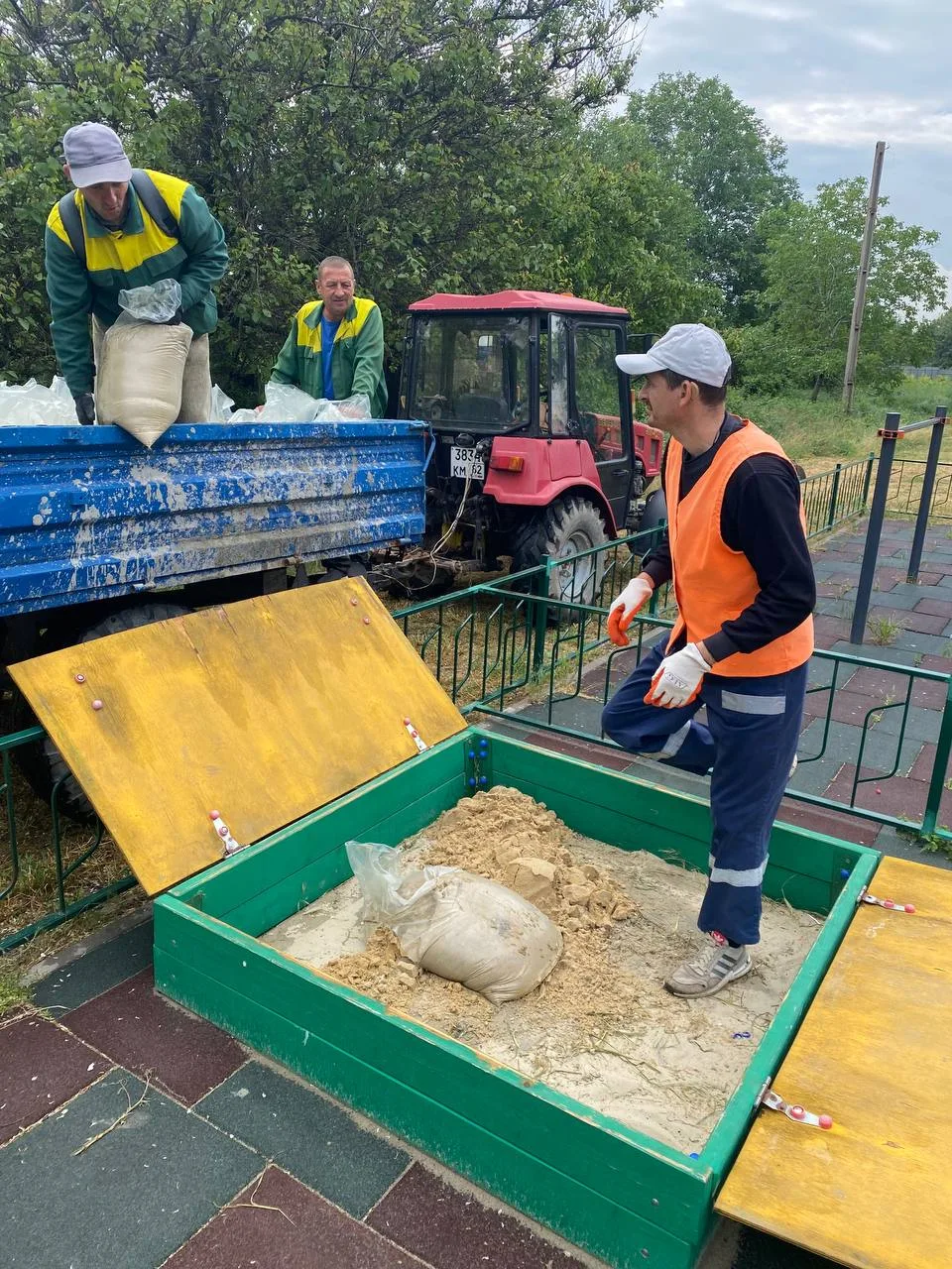 🏖️ 28.05.2026 песочницы наполнены свежим песком! 🏖️