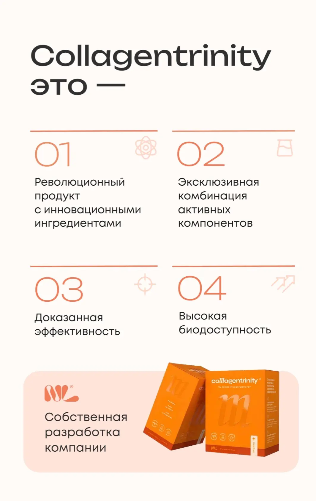 Почему коллаген Тринити уникален и аналогов ему нет?!⬆️⬆️⬆️