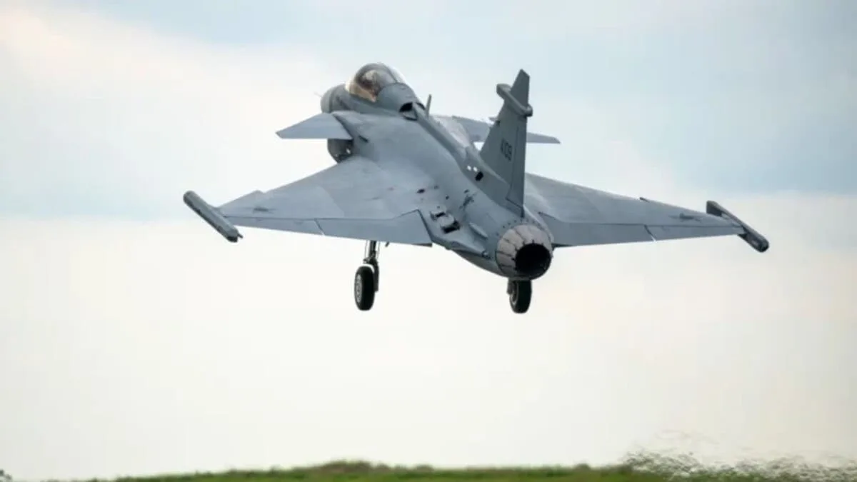 Первый построенный в Бразилии Gripen впервые поднялся в воздух
