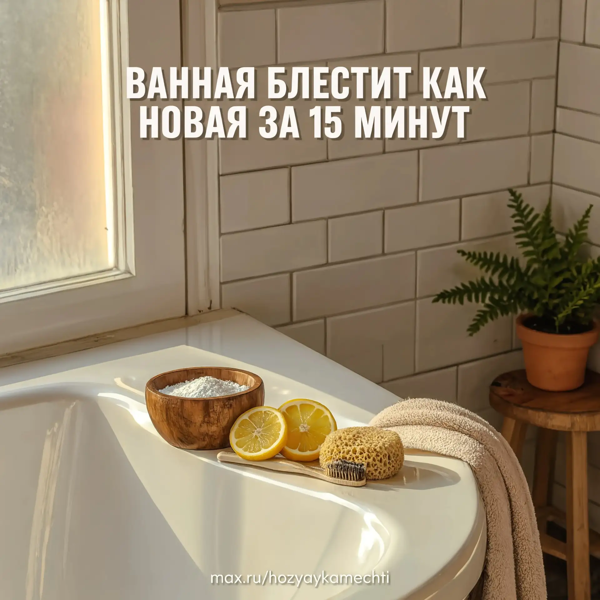 ВАННАЯ БЛЕСТИТ КАК НОВАЯ ЗА 15 МИНУТ — СОСЕДКА ПОКАЗАЛА СПОСОБ, О КОТОРОМ Я НЕ ЗНАЛА 40 ЛЕТ  Я мыла 
