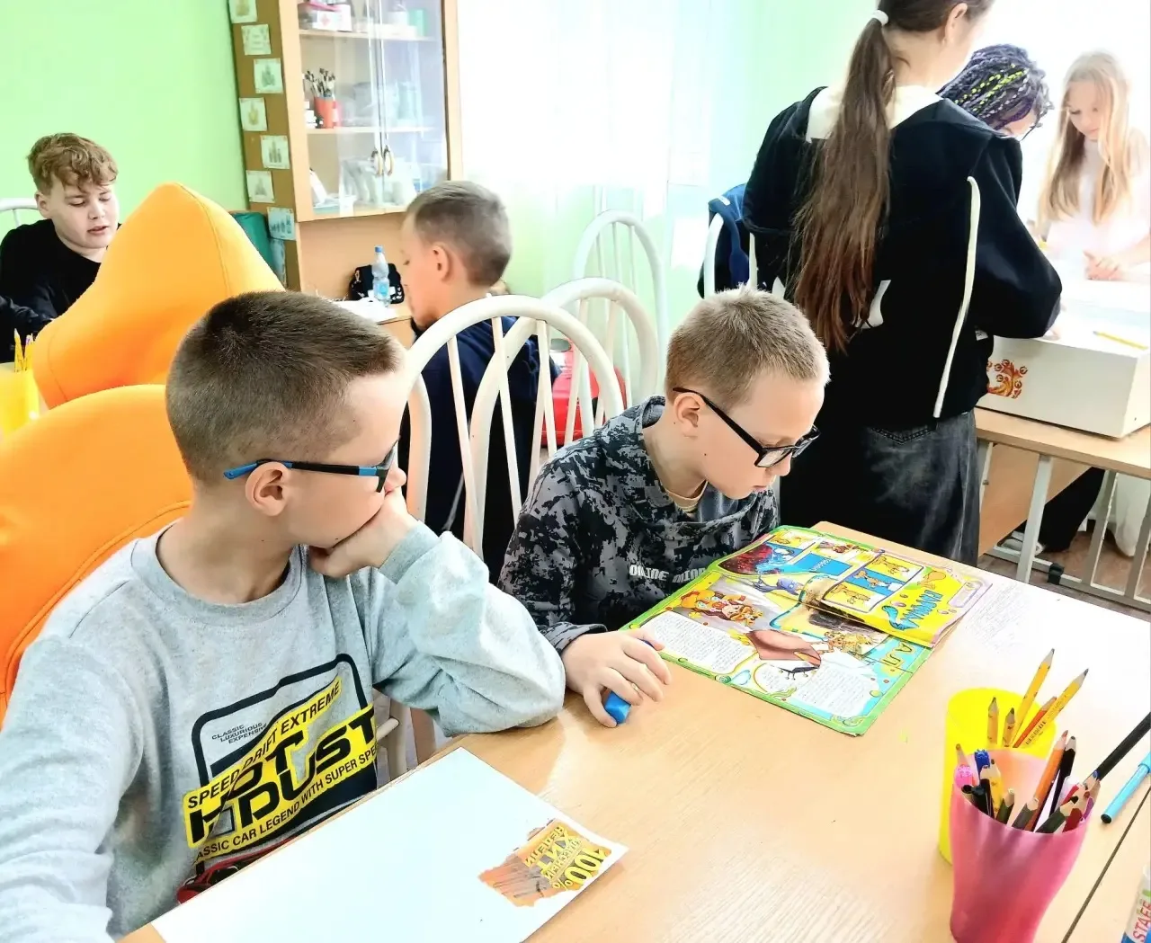 В рамках работы «Лаборатории дружбы» на территории нашего лагеря активно действуют разн...