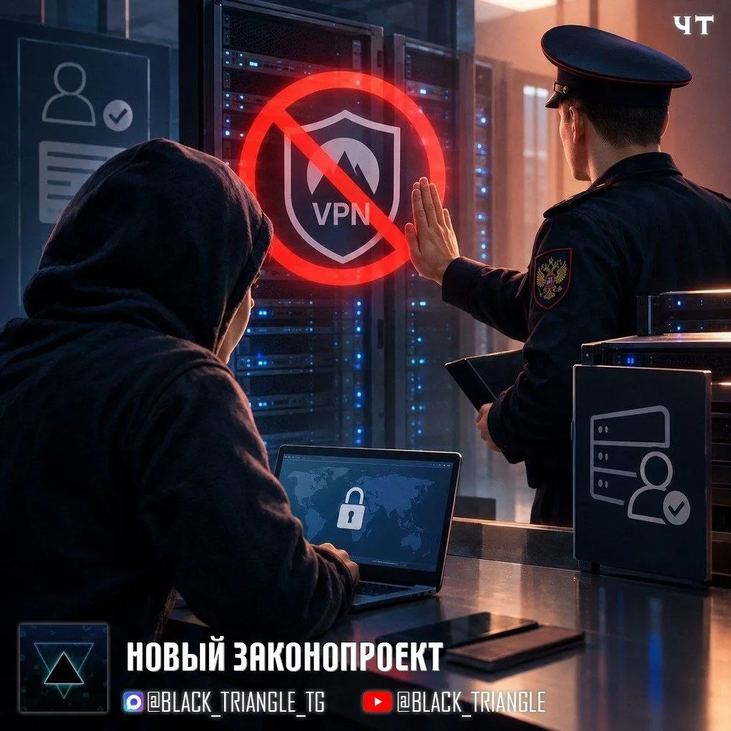☝🏻Владельцам VPN закроют дорогу на российские серверы