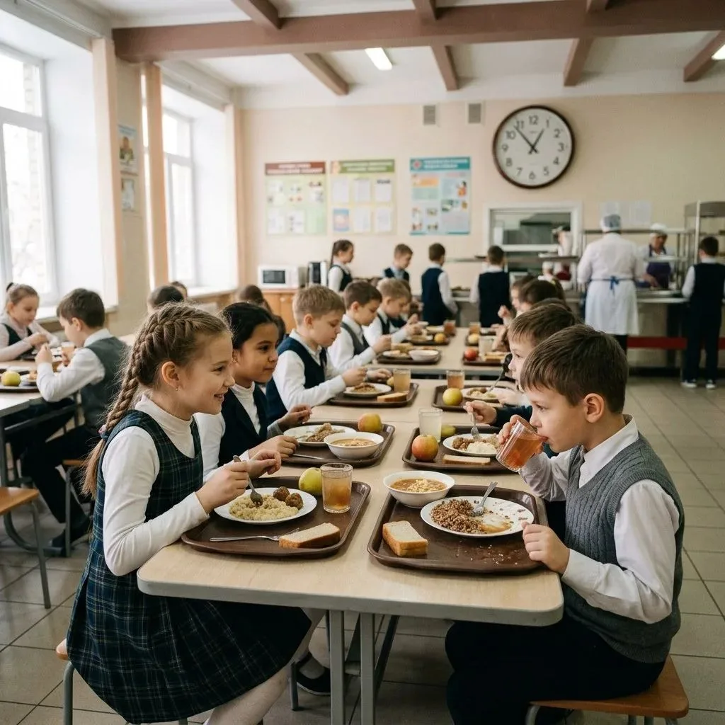 🍽️Роспотребнадзор советует увеличить большую перемену в школах