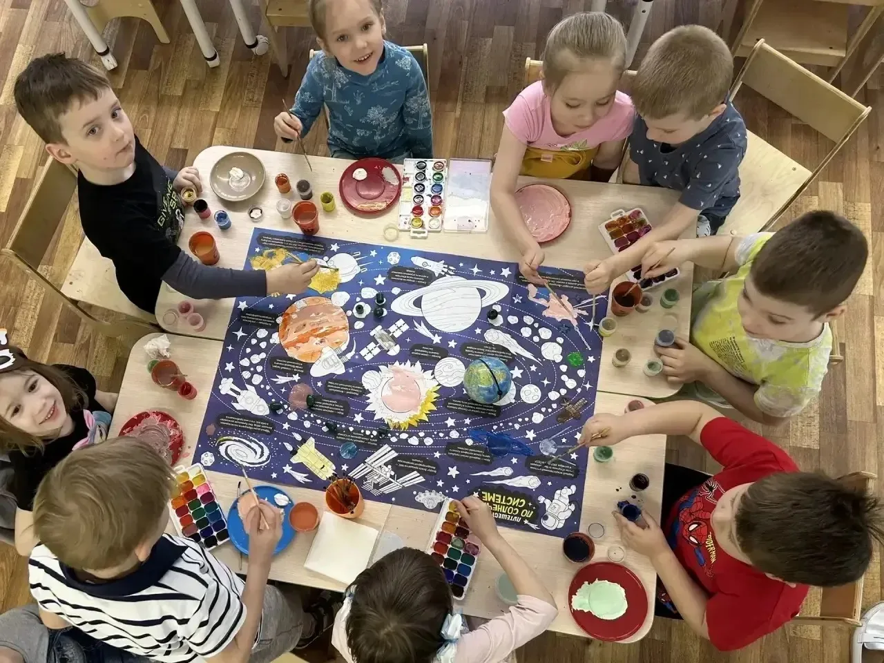 🔭День космонавтики в дошкольных корпусах прошел ярко, познавательно и очень интересно  Воспитатели в