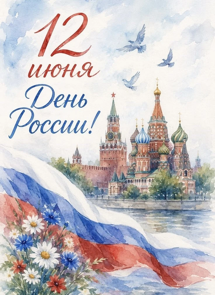 Дорогие друзья! Поздравляем вас с Днем России!🇷🇺

Этот особенный праздник напоминает нам о том, ка
