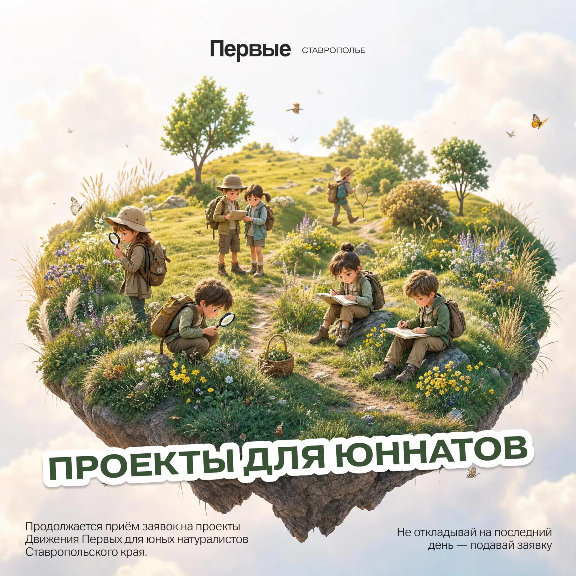 🌿 Любители изучать природу, есть возможность заниматься исследованиями за пределами ва...