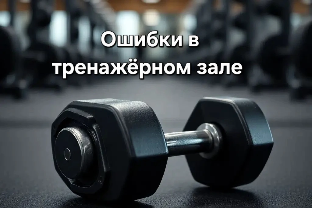 🏋️ Ошибки в тренажёрном зале, которые делают почти все!