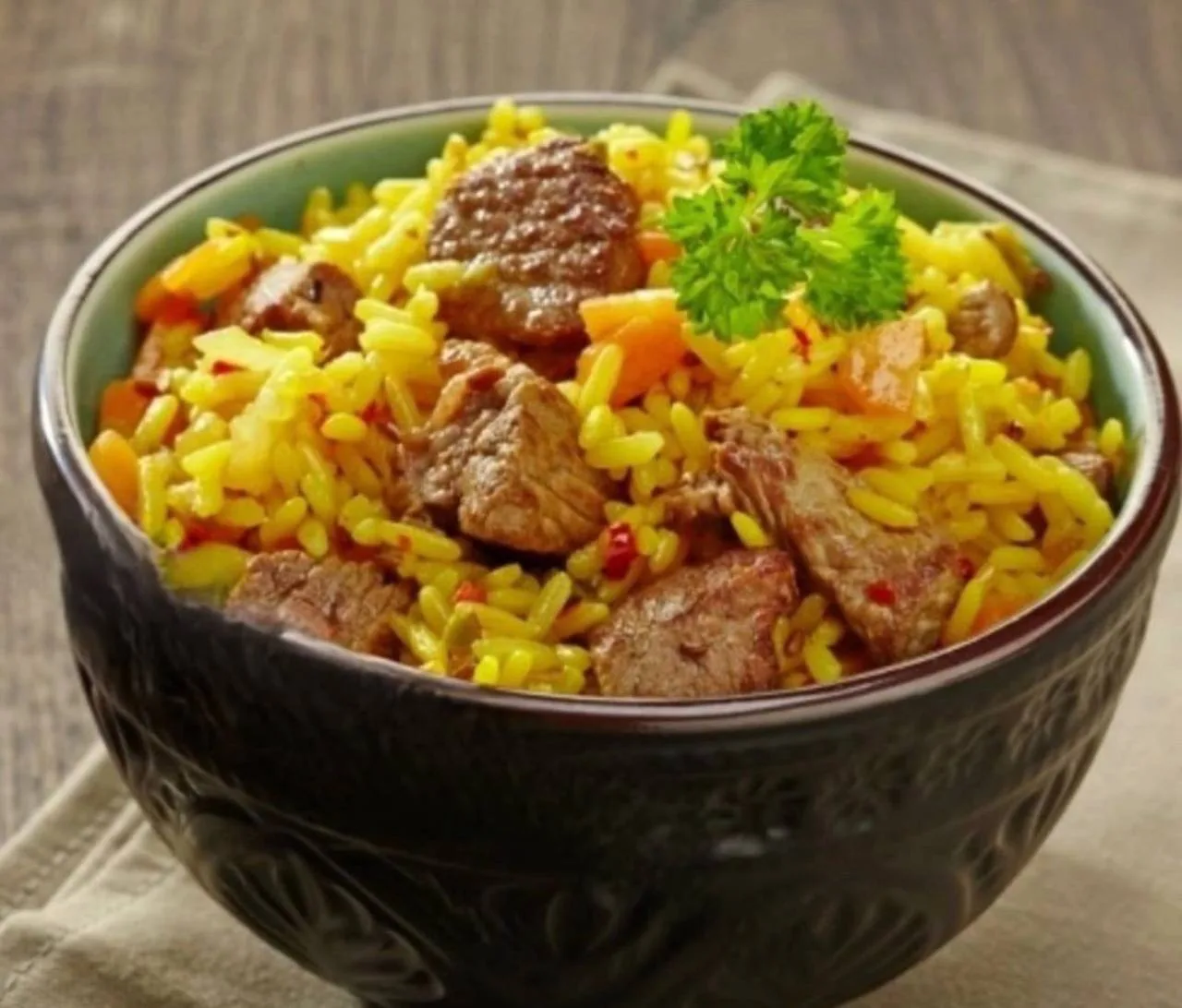 ✅Рис с мясом в духовке