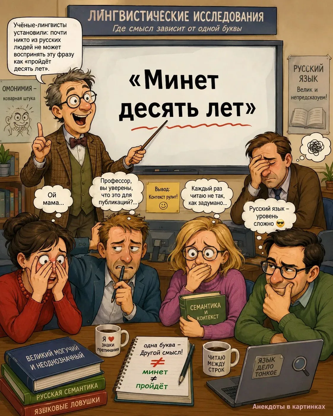 Каждый читает в меру своей испорченности!)