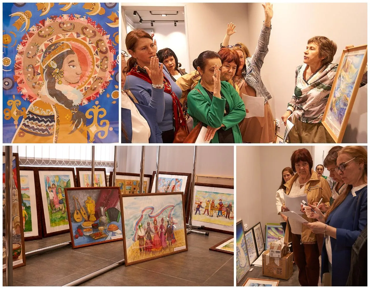 🎨 22 мая в Картинной галерее г. Черкесска прошел Республиканский просмотр творческих р...