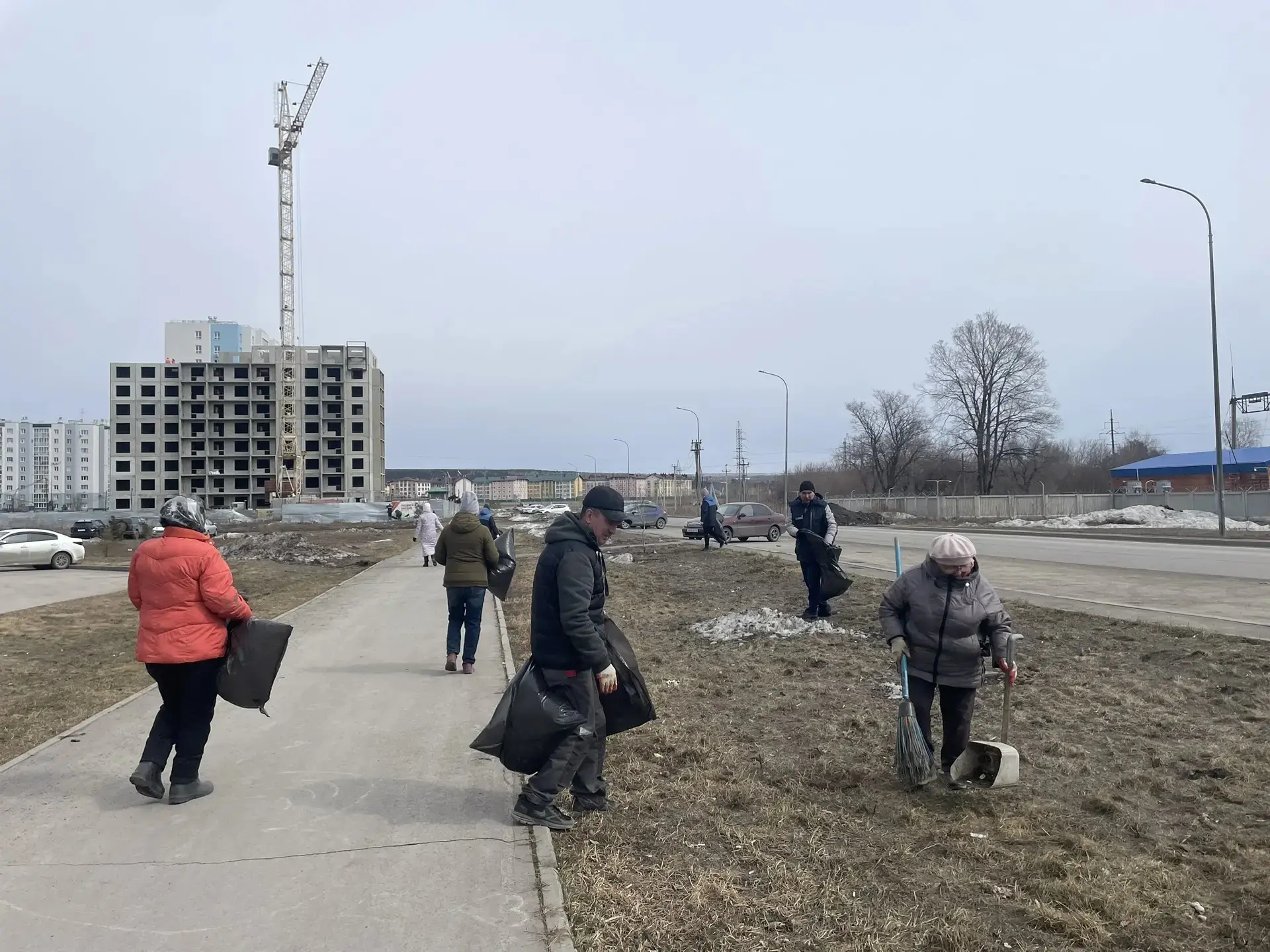 10.04.26 в УК Восточный состоялся субботник!🧹🚮