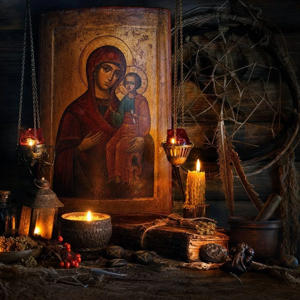 Почему икона и древний заговор могли сосуществовать