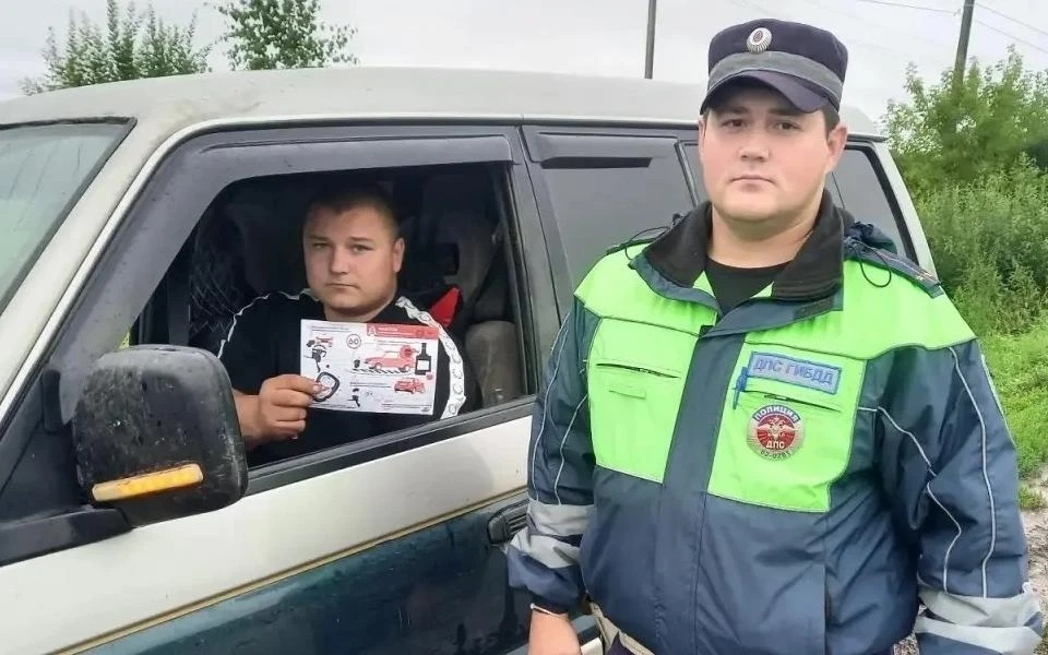 🚦 Госавтоинспекция Рязанской области в рамках акции «5 факторов дорожной безопасности» дала водител