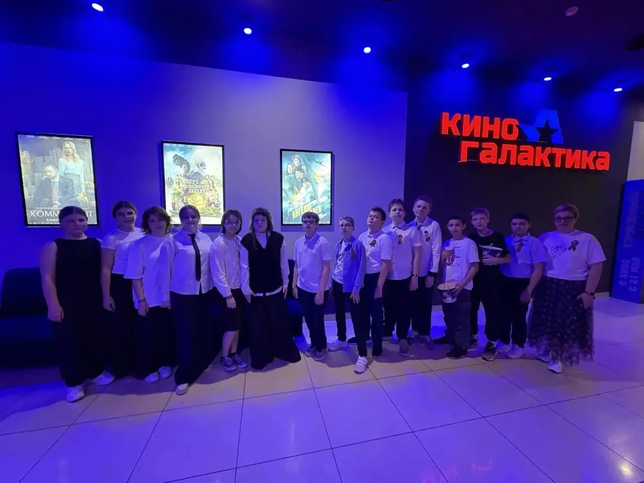 Фильм «Ангелы Ладоги», который смотрели сегодня ученики 6В класса, произвел неизгладимое впечатление