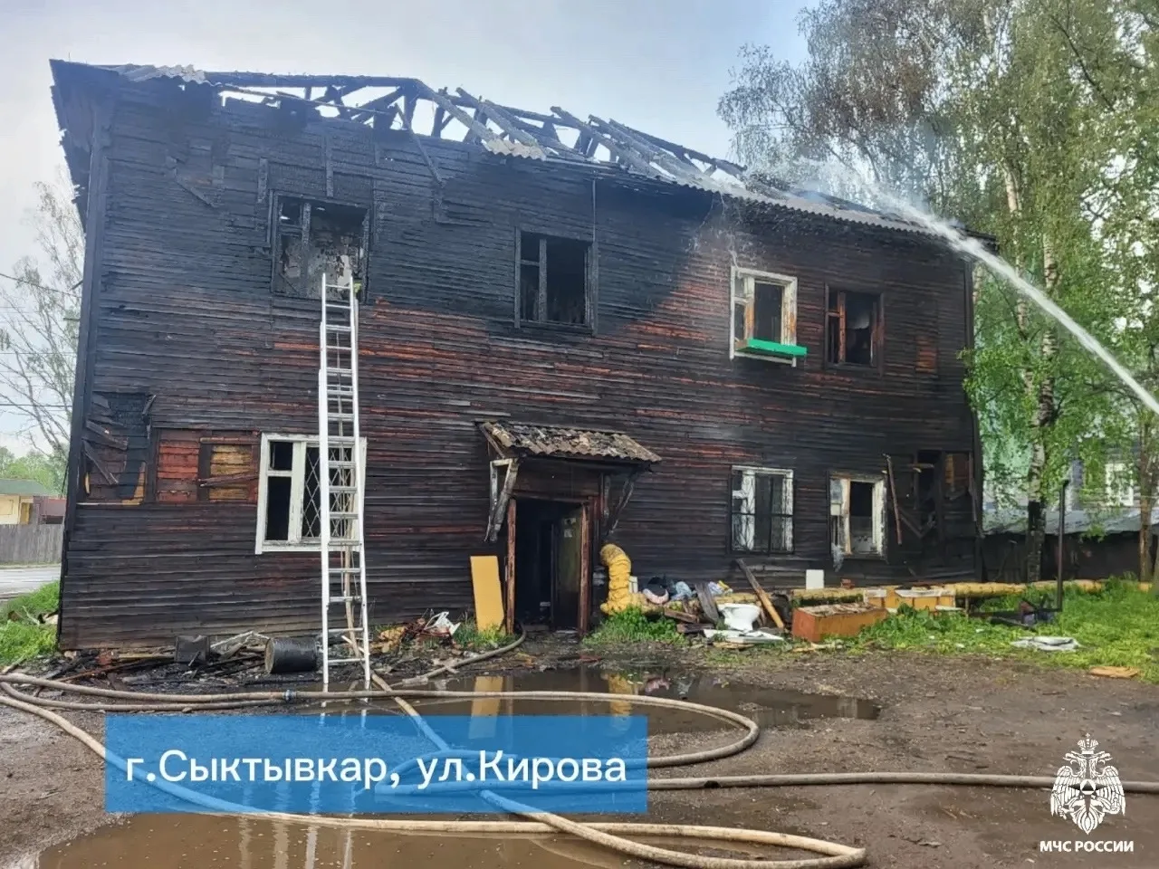 В СЫКТЫВКАРЕ НА ПОЖАРЕ ПОГИБ 60-ЛЕТНИЙ МУЖЧИНА  За дежурные сутки подразделения пожарной охраны Коми