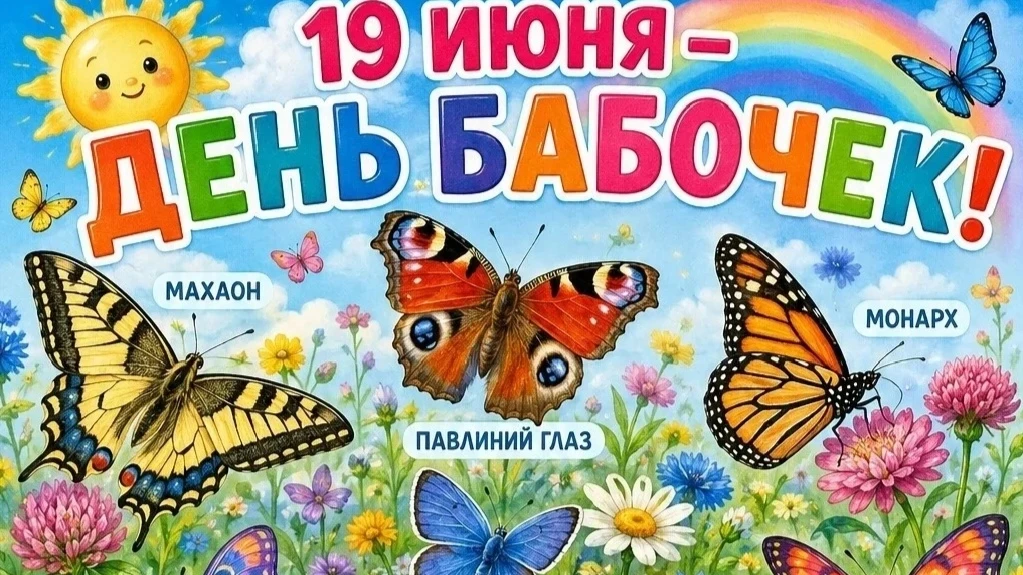 Сегодня в нашей второй младшей группе прошёл тематический день, посвящённый бабочкам — воздушным и з