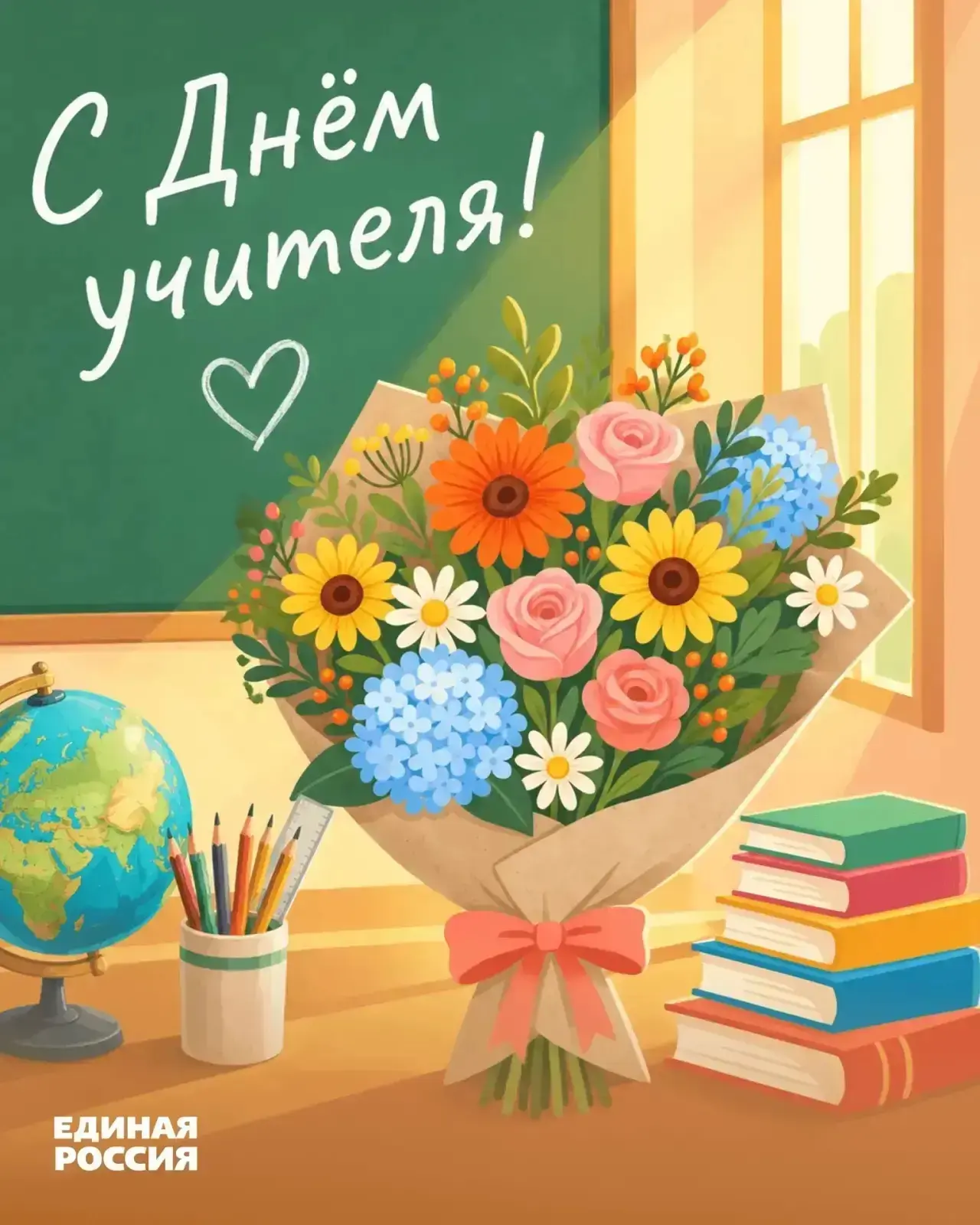 📚 С Днём учителя!