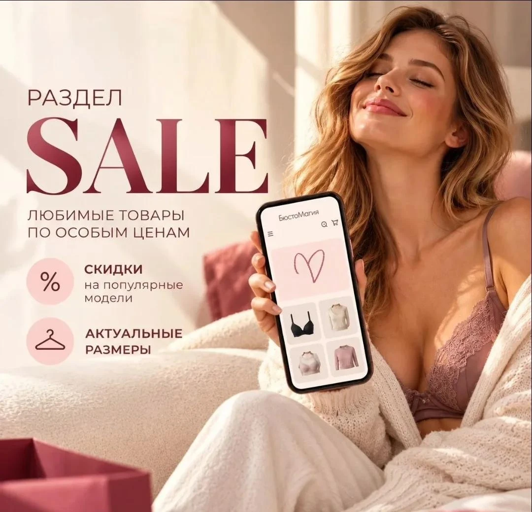💗 SALE, мимо которого сложно пройти!