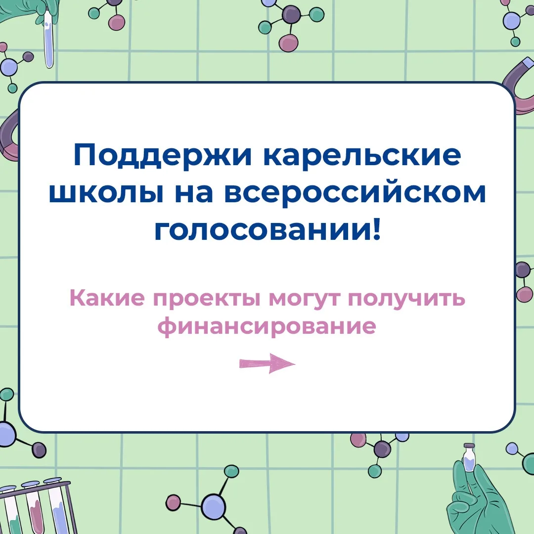 Твое ❤ поможет школьным проектам из Карелии получить федеральное финансирование!